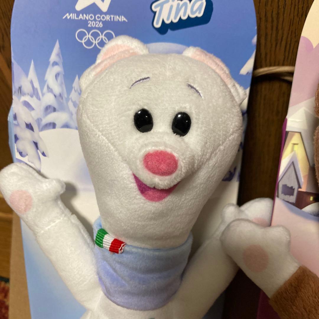 【期間限定価格2￼/3迄】ミラノオリンピック・パラ　マスコット　「ティナとミロ」