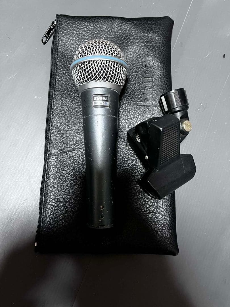 即発送 shure BETA 58A ケース付き