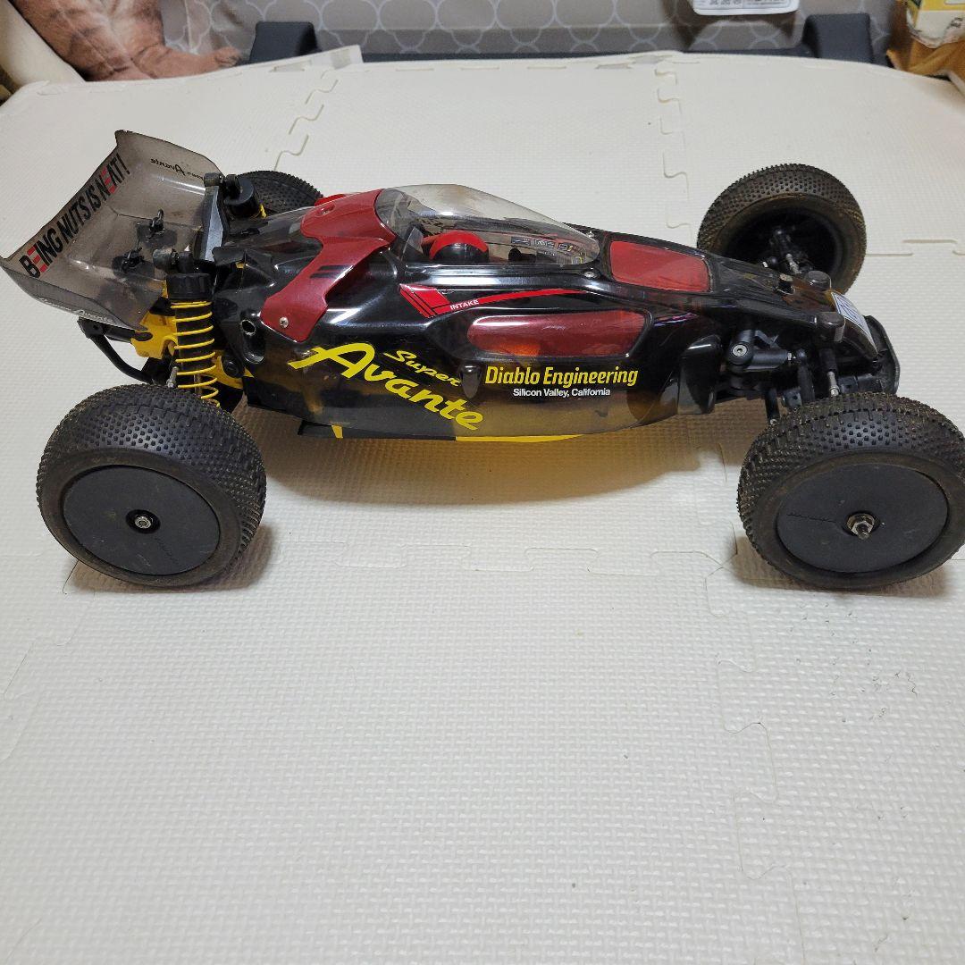 タミヤ　スーパーアバンテ　TD4イエローシャーシ