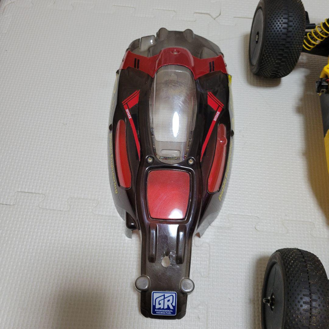 タミヤ　スーパーアバンテ　TD4イエローシャーシ