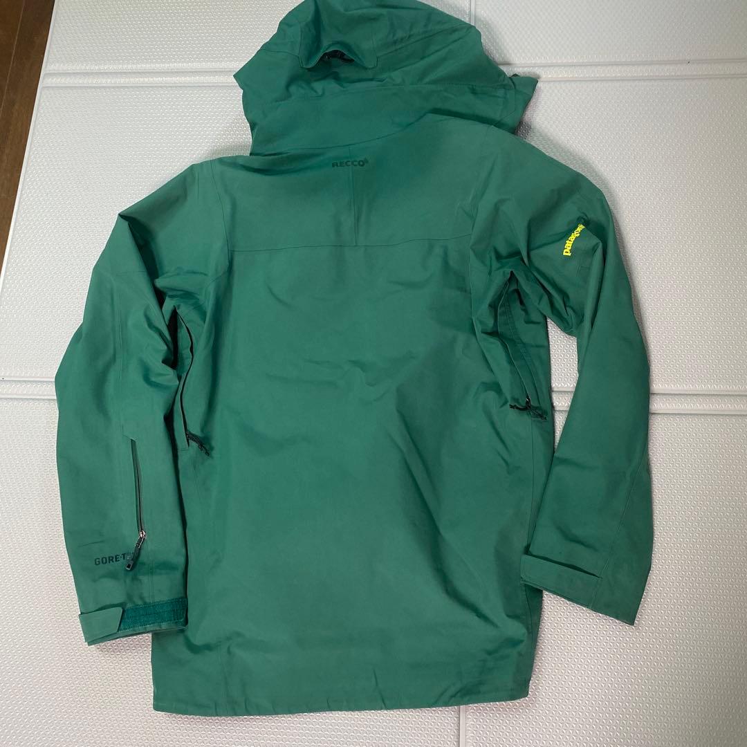 patagonia パウダーボウル　ゴアテックス　緑/黄色