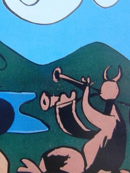 パブロ・ピカソ、【牧神と牡羊】、希少画集画、新品高級額・額装付