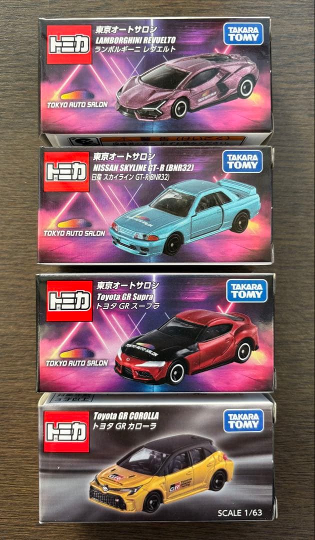 【新品・未開封】東京オートサロン・ジャパンモビリティショー 会場限定トミカ