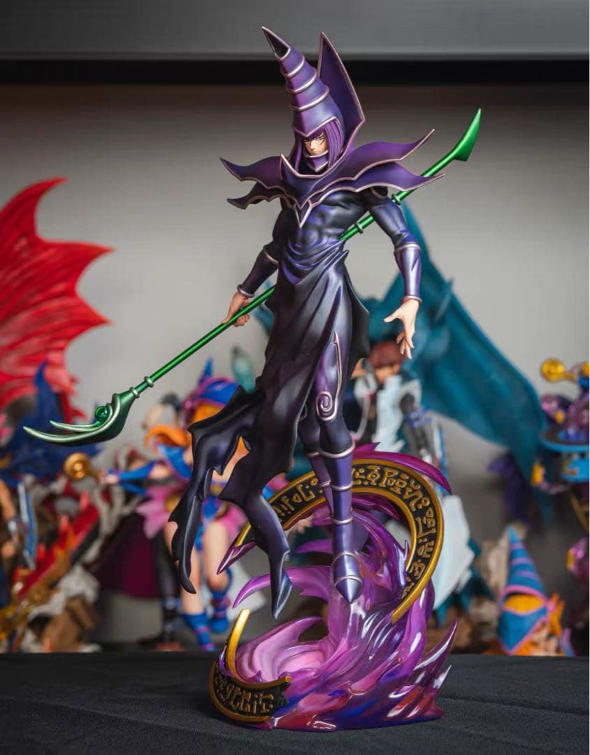 遊戯王 ブラック・マジシャン ガレージキット ガレキ スタチュー ③