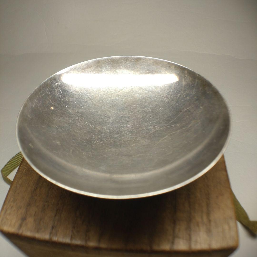 一鶴斎 純銀盃 共箱 55g／名古屋市尚武會