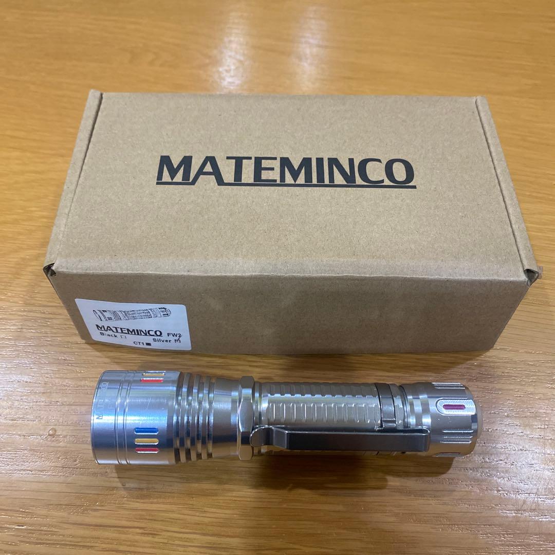 MATEMINCO FW2 懐中電灯 LEP 照射距離1303m 310ルーメン