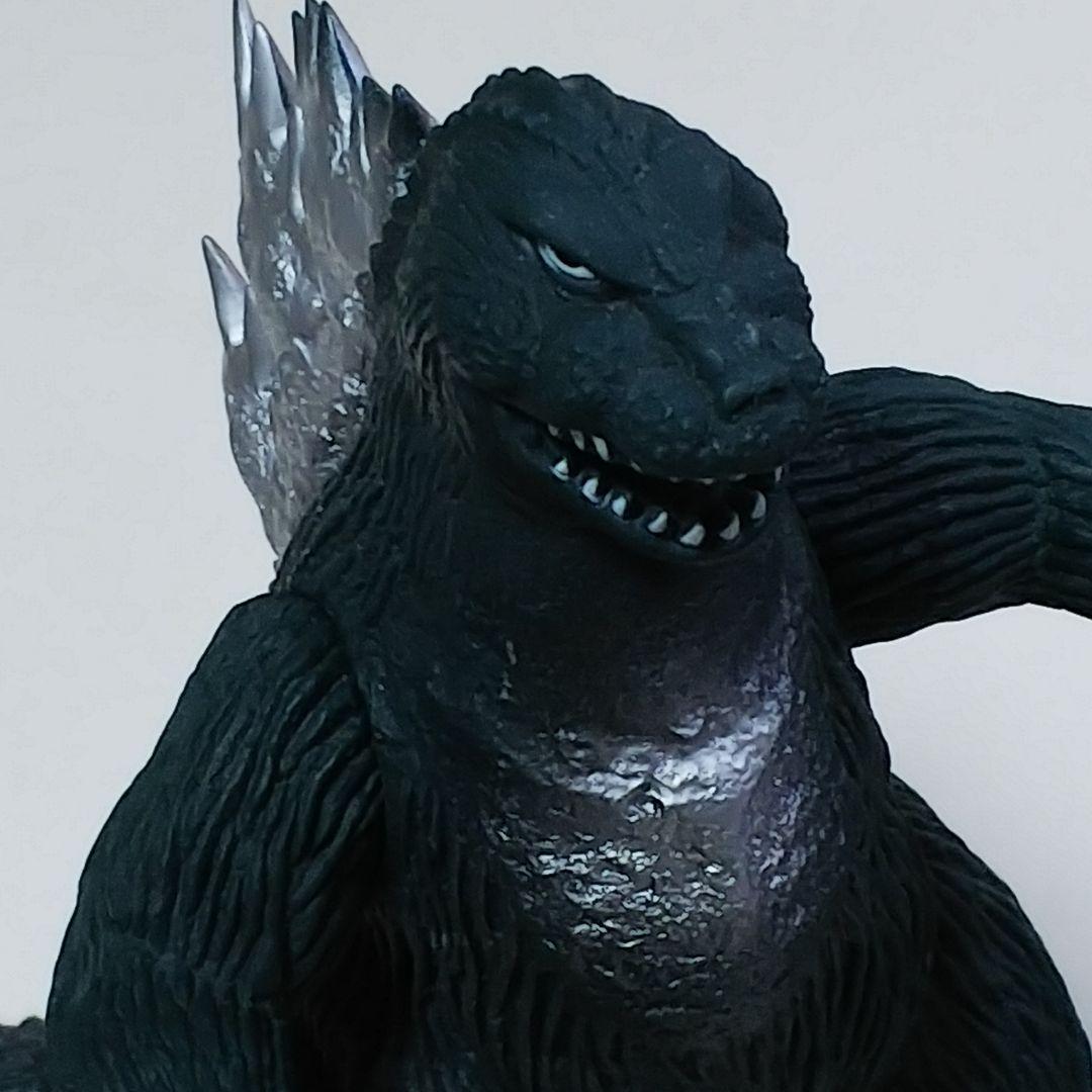 「キングコング対ゴジラ」ソフビ人形・ゴジラ（中古・１９８３年・プラタグ付き）
