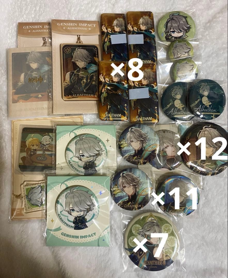 原神　アルハイゼン　グッズ　まとめ売り