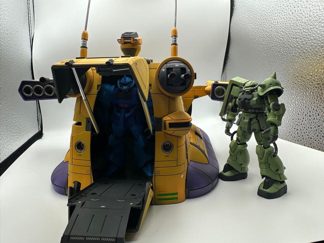 巨大ガンプラ完成品　改修塗装一点物　ギャロップ　グフ　ガレージキット　フィギュア