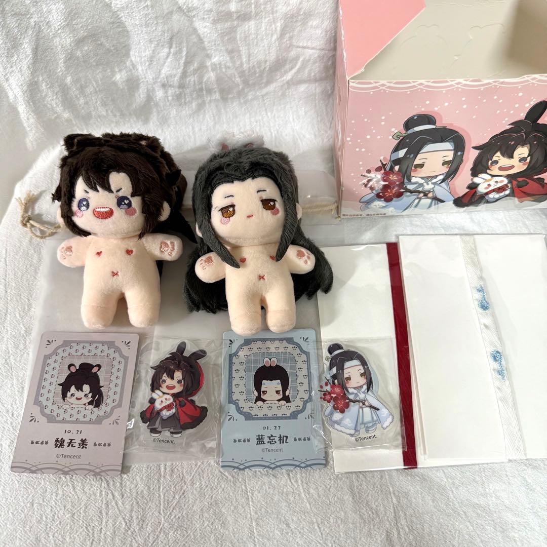 魔道祖師 KAZE 10cm ぬいぐるみ 特典付き 骨なし セット