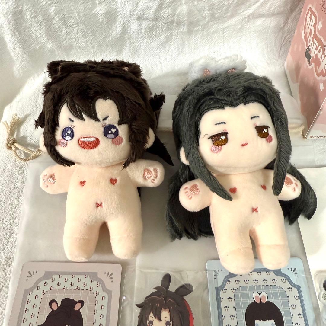 魔道祖師 KAZE 10cm ぬいぐるみ 特典付き 骨なし セット