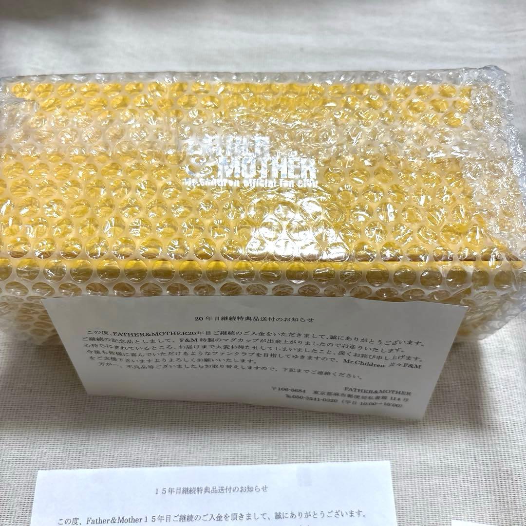 Mr.Children FC継続特典品 マグカップ 3〜20年目 17点 まとめ