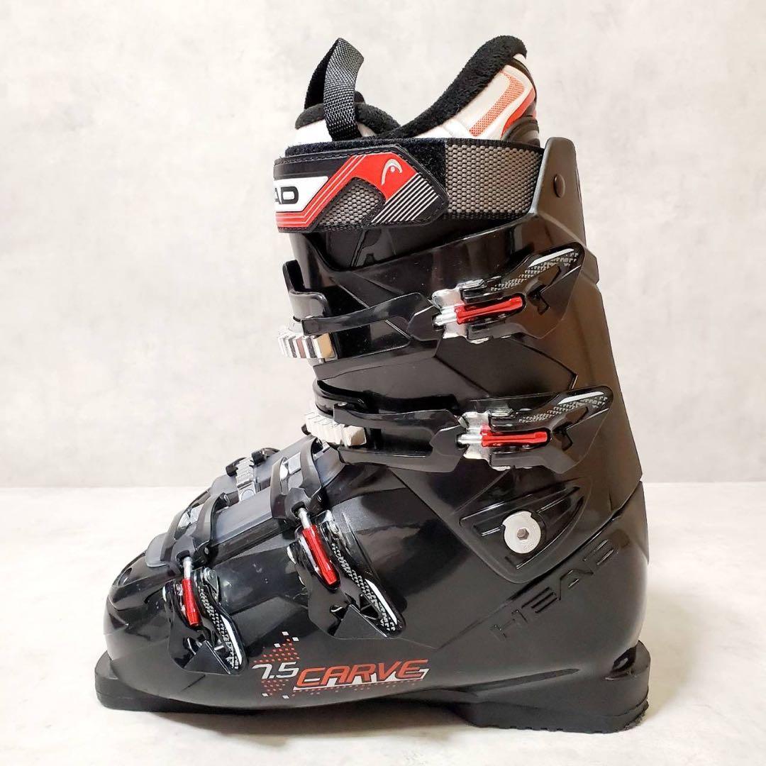 美品 HEAD CARVE 7.5 ヘッド スキーブーツ 27cm〜27.5cm