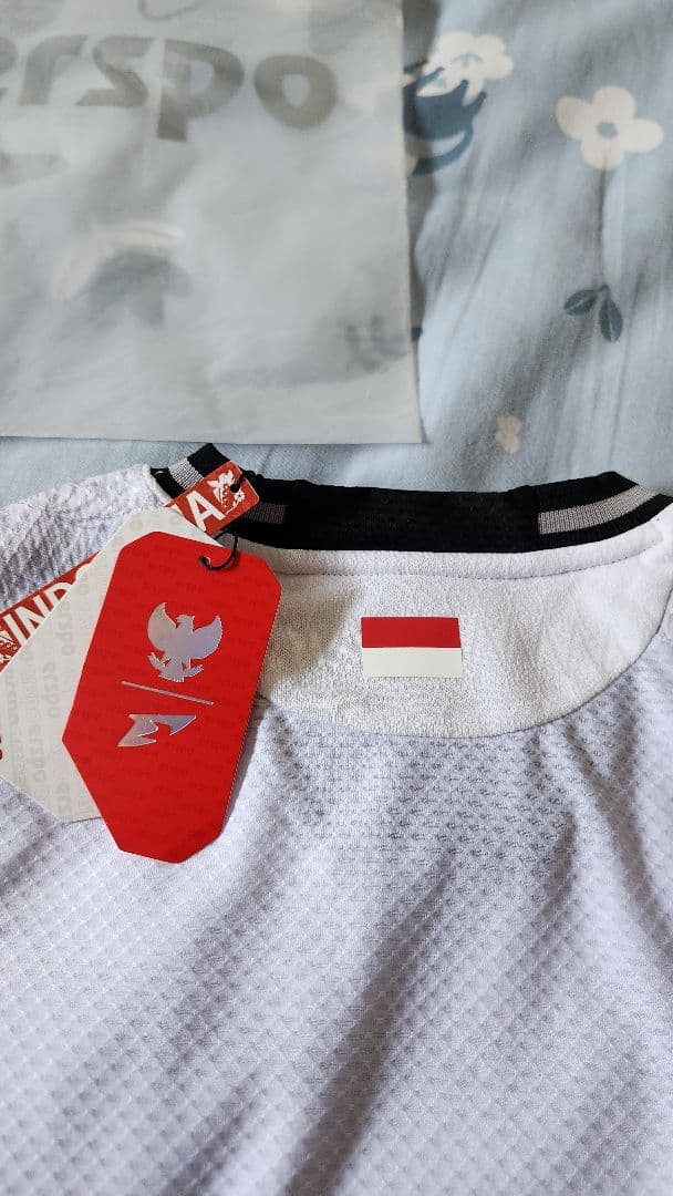 インドネシア代表 erspo 長袖ジャージ Sサイズ ホワイト