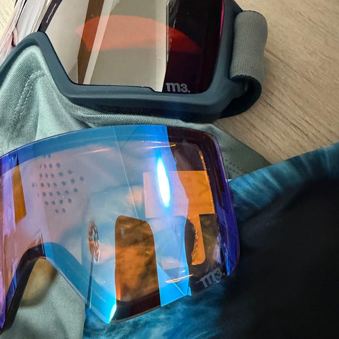 アノン Anon M3 MFI グレー スペアレンズ付き スノーボードゴーグル