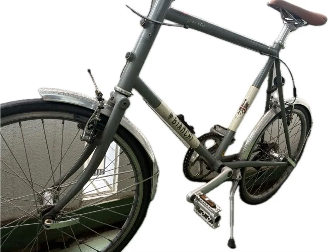 [ジャンク品]Bianchi ビアンキ ミニベロ 小径車 メルロー