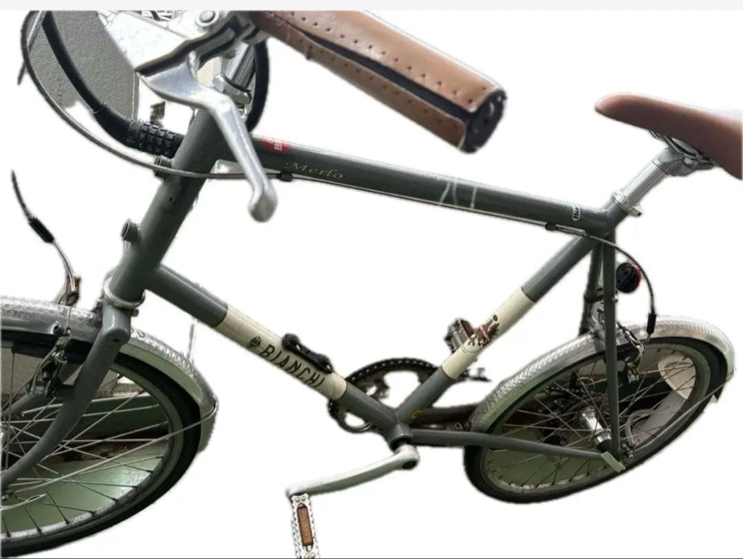 [ジャンク品]Bianchi ビアンキ ミニベロ 小径車 メルロー