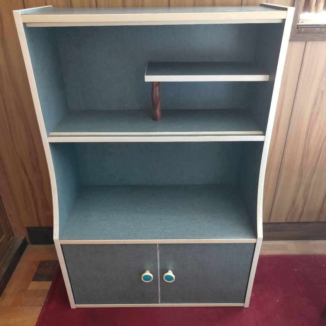 昭和レトロ☆アンティーク 棚 キャビネット 小箪笥 レトロポップ