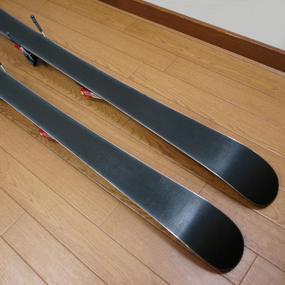 メンテ済 120cm 靴21cm SALOMON カービングスキーセット