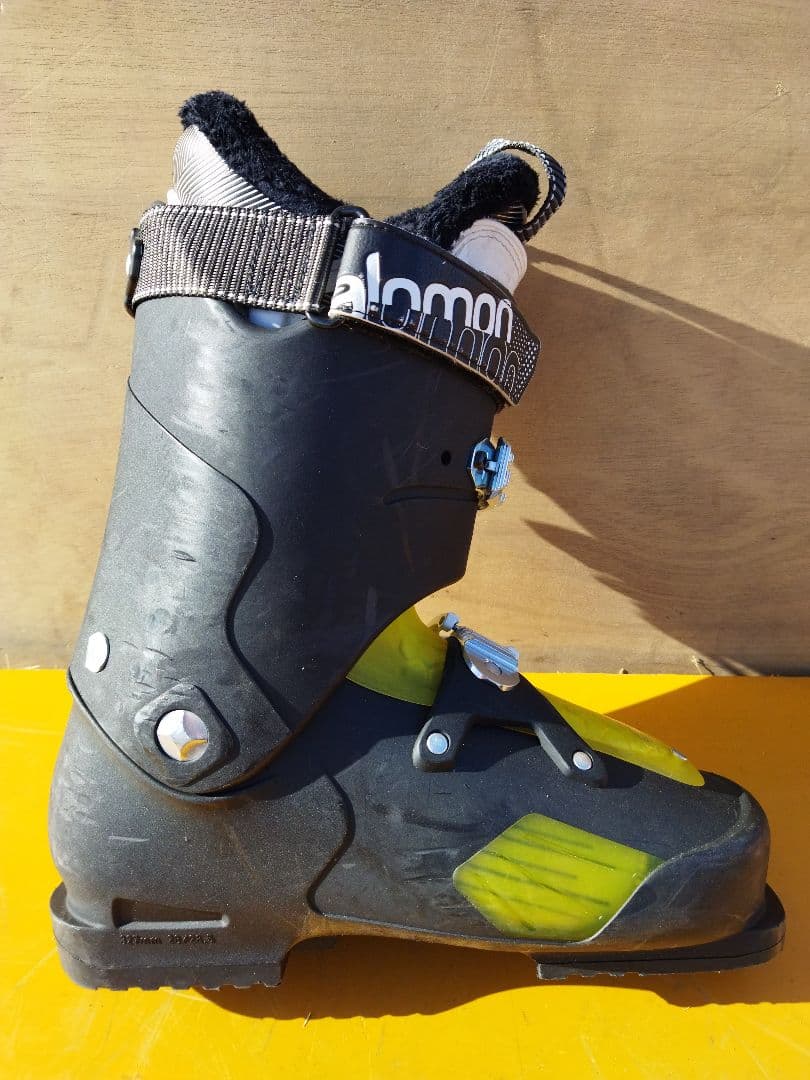 サロモン　スキーブーツ 28cm　男性用 ブラック/イエロー