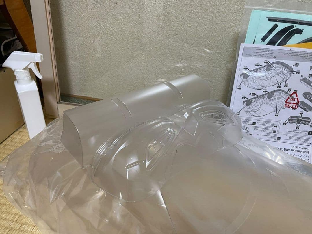 未開封 1/8 京商 インファーノgt ボディ AMG GT3