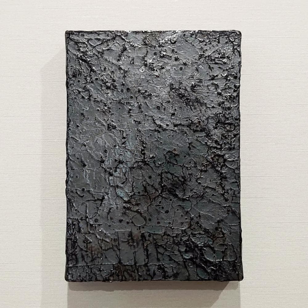 内野隆文　絵画　SM（サムホール）抽象画　現代美術　アート作品　キャンバス