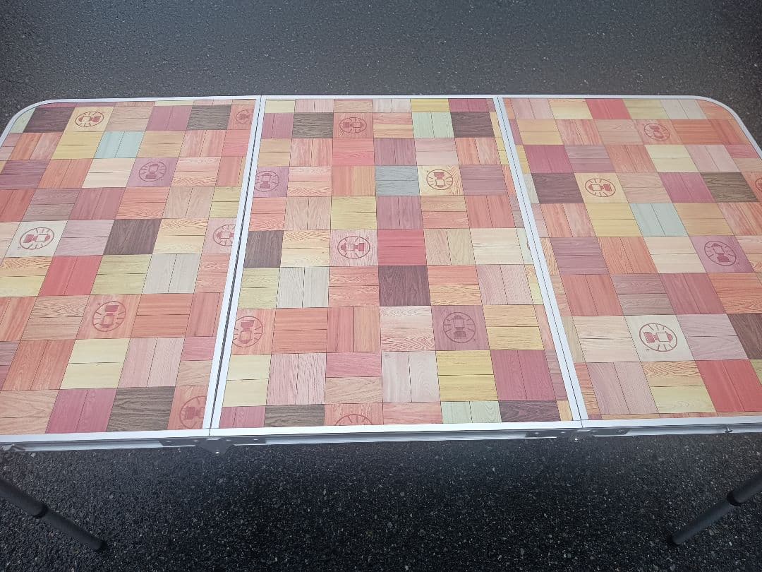 【Coleman】ナチュラルモザイクリビングテーブル140 プラス