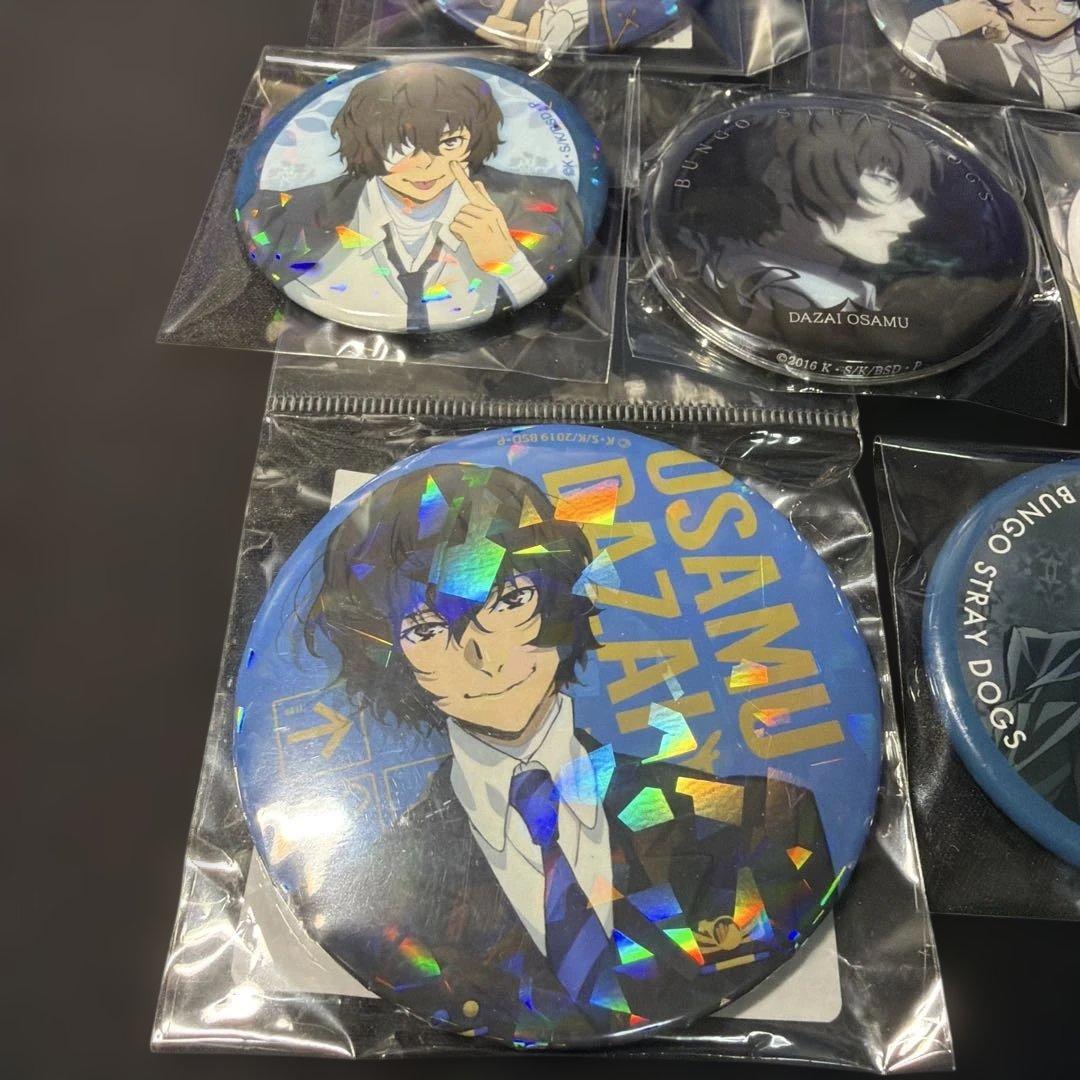 文豪ストレイドッグス　太宰治　缶バッジ7点セット　まとめ売り　agf2019