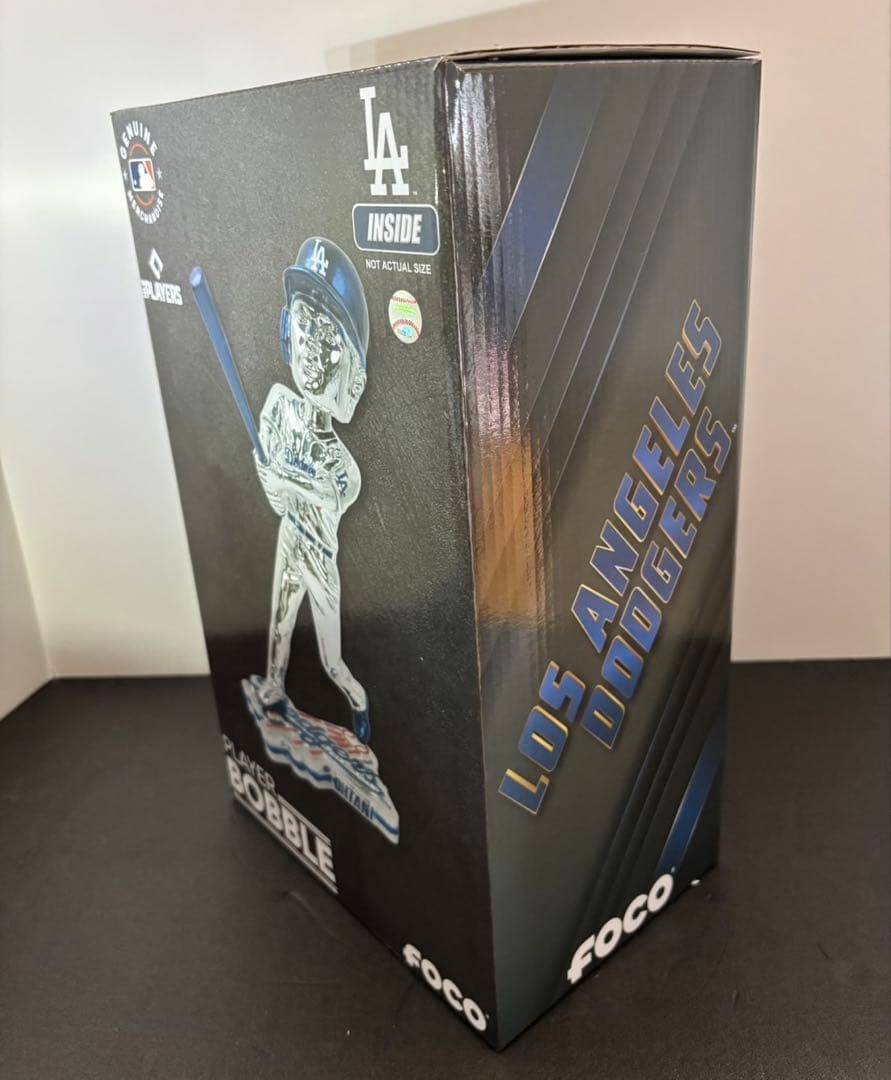 【大谷翔平】特大(12インチ)シルバーメタル調ボブルヘッド ！新品、225個限定