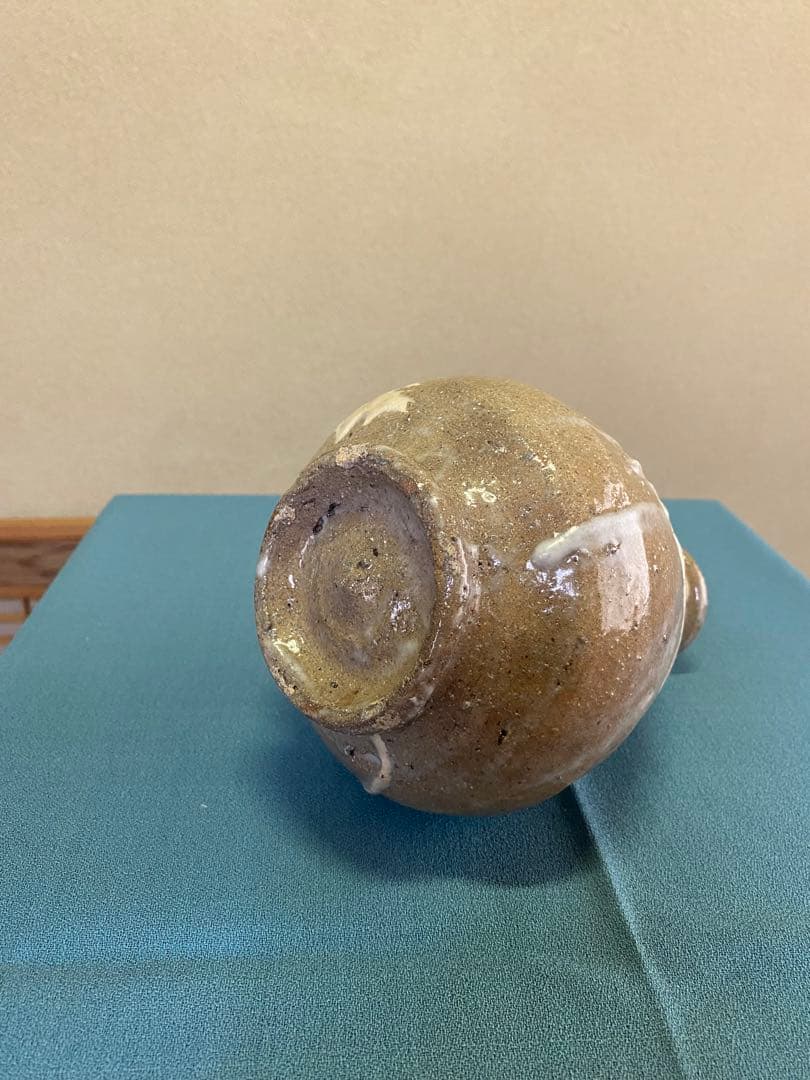 茶道具/花入 森岡成好 粉引花入