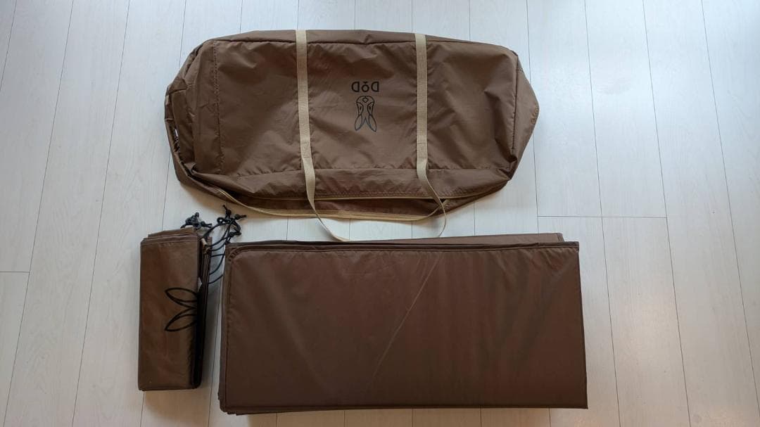 【❤miruたんmama❤ 】DOD カマボコテント 3M＋マットシート