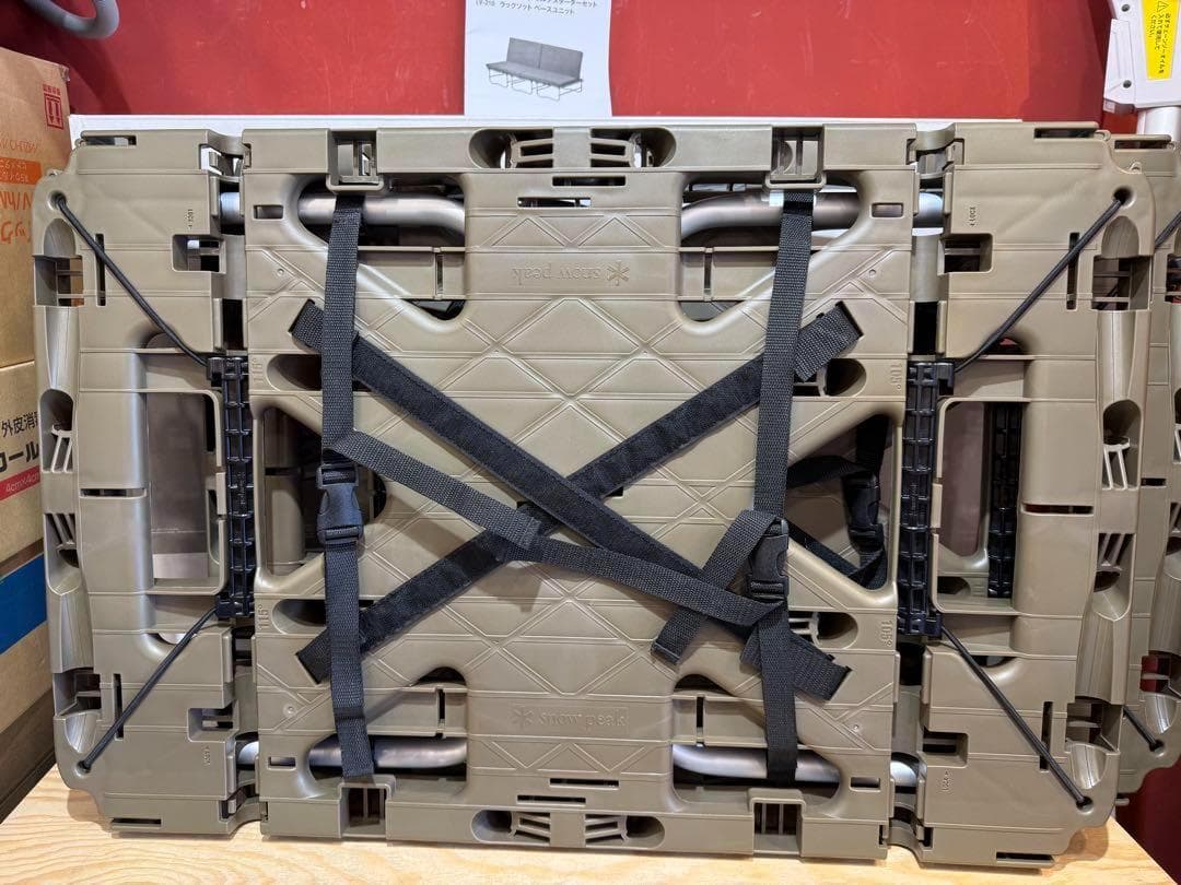  peak スノーピーク ラックソット ベースユニット ３点セット