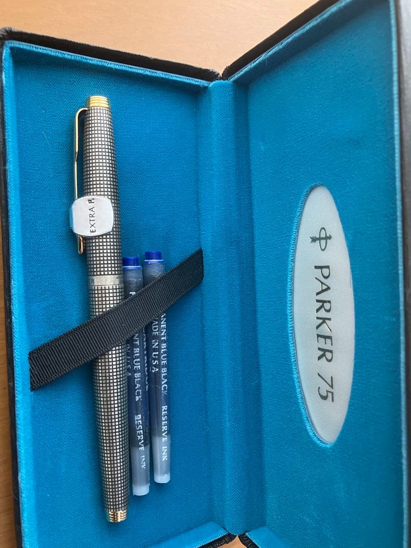 Parker 75 万年筆 シルバー