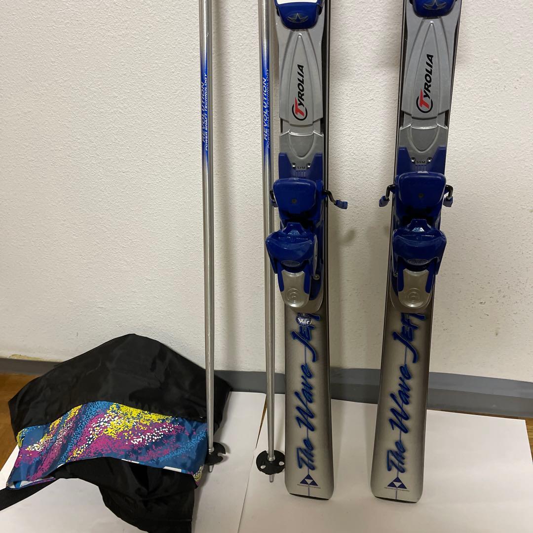 FISCHER TYROLIA 180cm ほぼ新品✨　ストック　バックセット