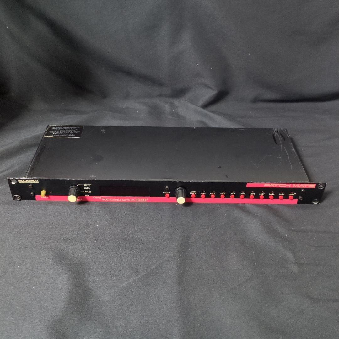 DTM・DAW Rocktron PatchMate Programmable Switcher