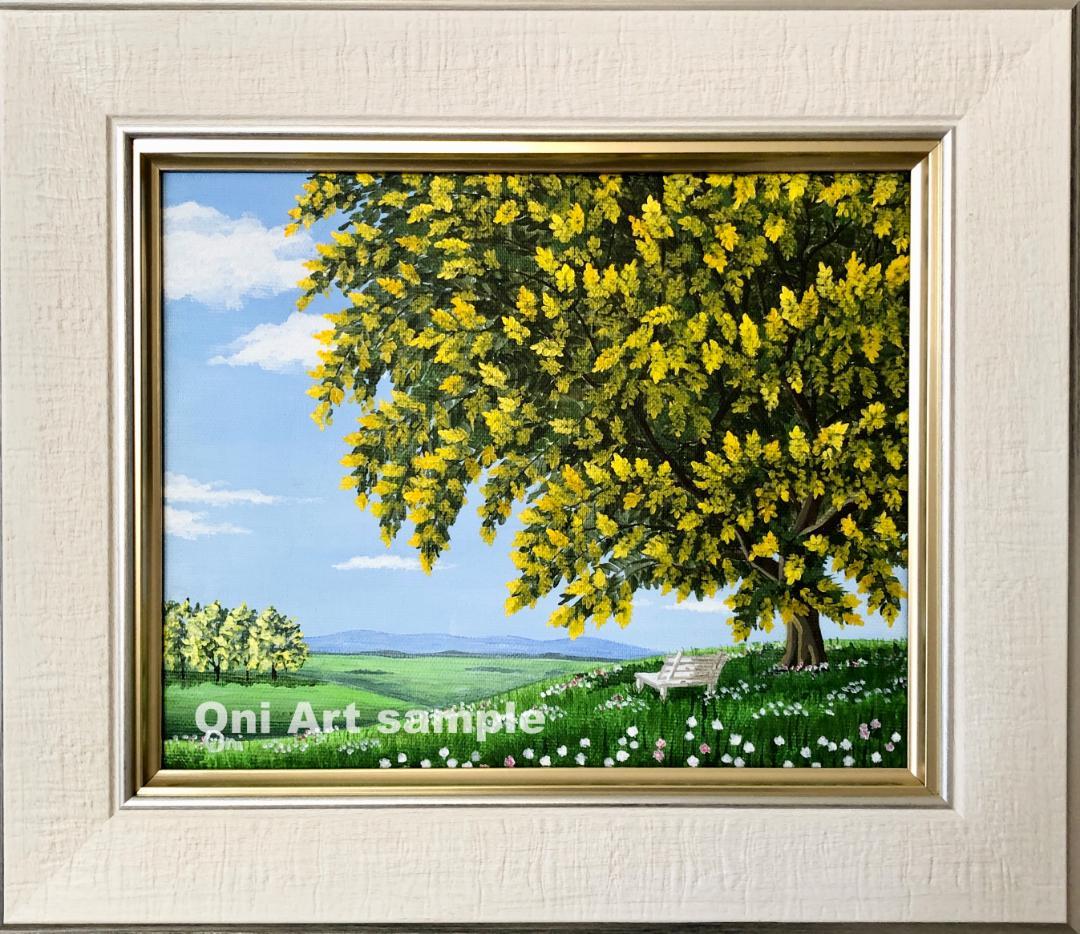 シェフ　アクリル画　原画　2点セット