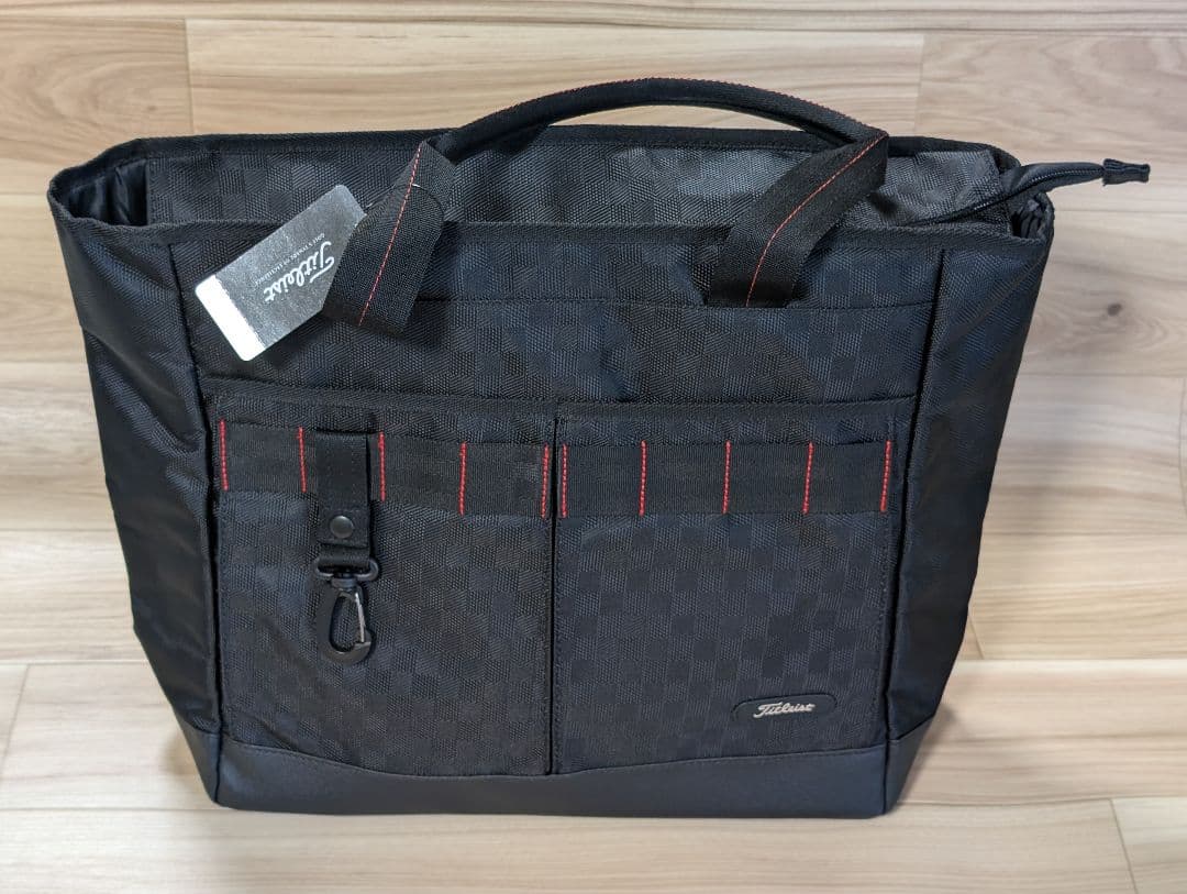 【新品】TITLEIST(タイトリスト) ラウンドトートバッグ（黒）