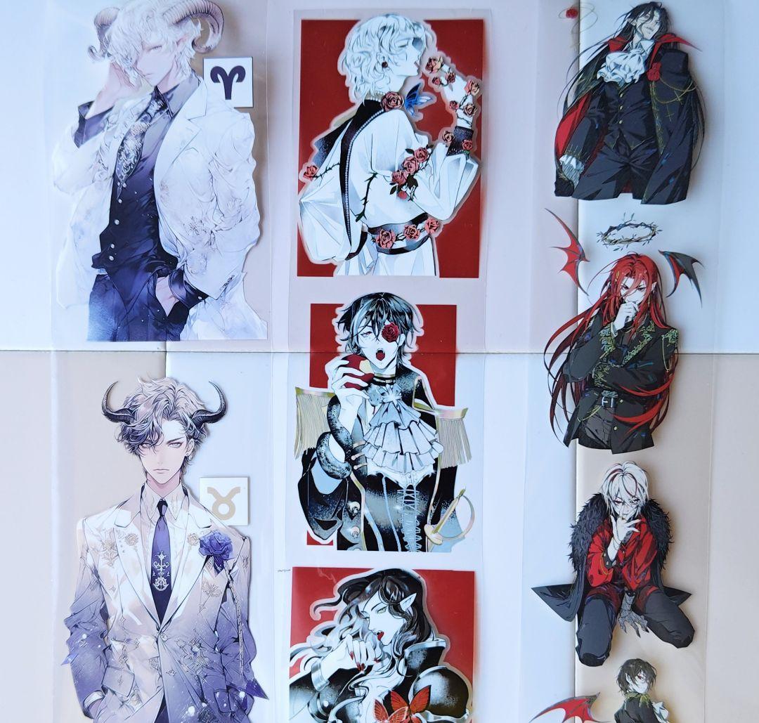 海外マスキングテープ　人物マステ　男の子　まとめ売り　新品1個　中古33個　他