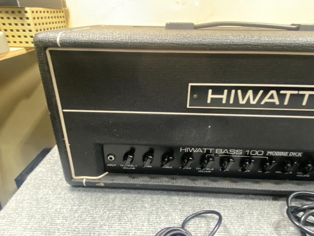 1023 HIWATT BASS 100 MOBBIE DICK ベースアンプ