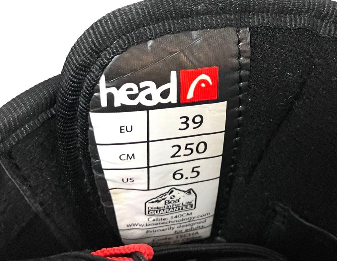 送料無料 HEAD ヘッド SCOUT PRO BOAスカウトプロボア 25㎝