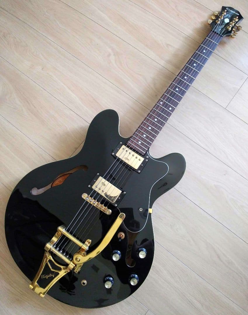 Epiphone DOT YEC bigsby エピフォン 335　セミアコ
