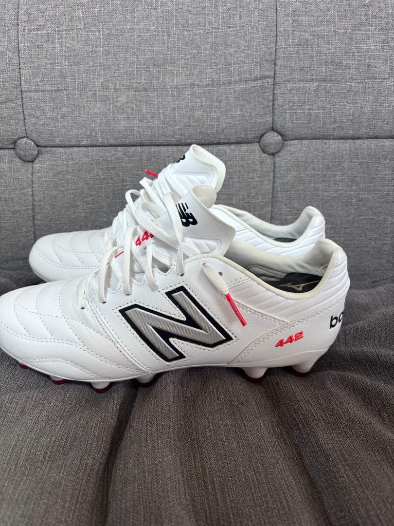 New Balance 442 ホワイト スパイクシューズ