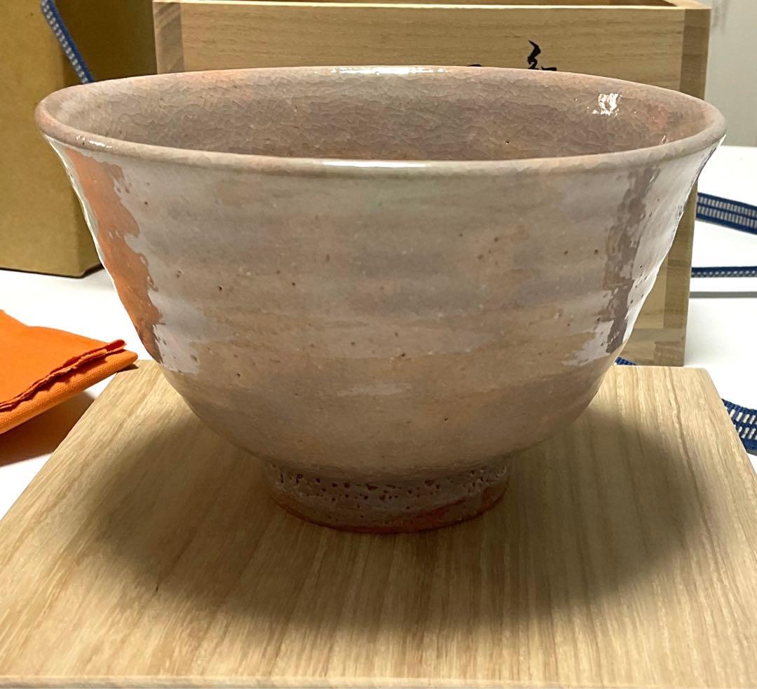 清和ꕤ祥雲窯 ꕤ原清和 ꕤ紅萩 ꕤ茶碗ꕤ未使用