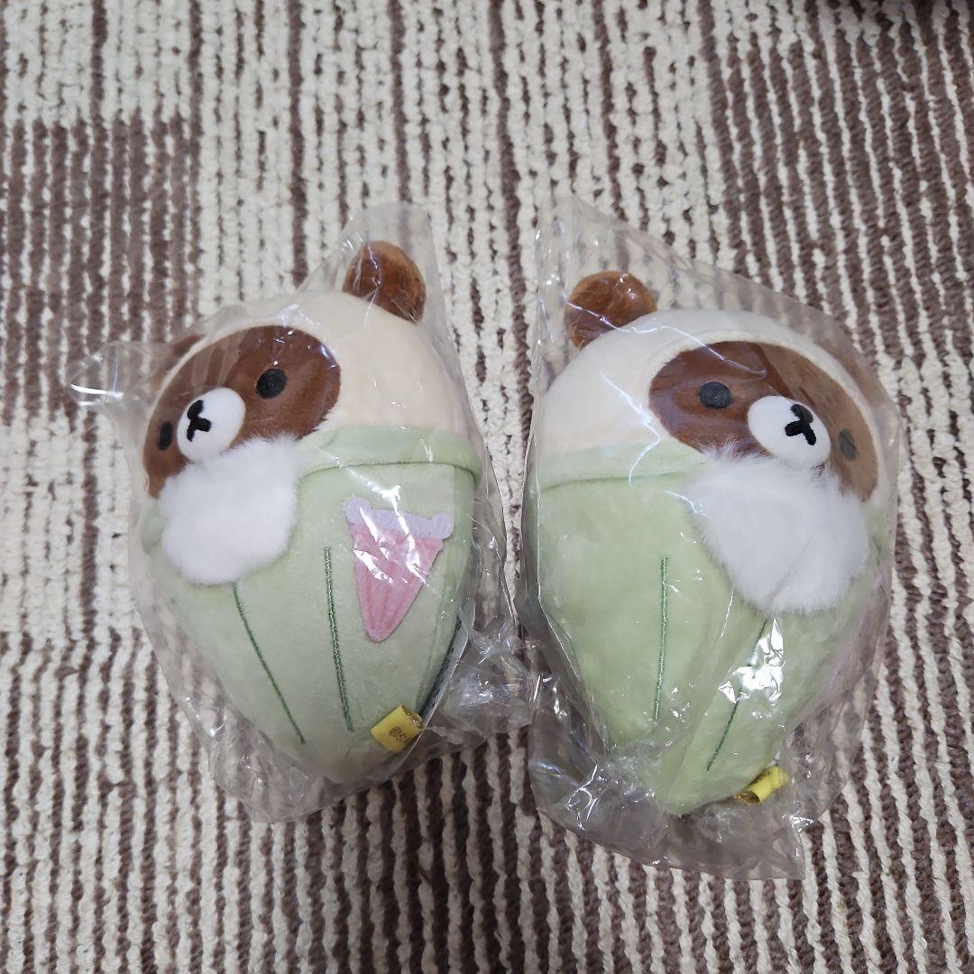 リラックマ童話 白雪姫 7匹のチャイロイコグマ ボールチェーン付きぬいぐるみ