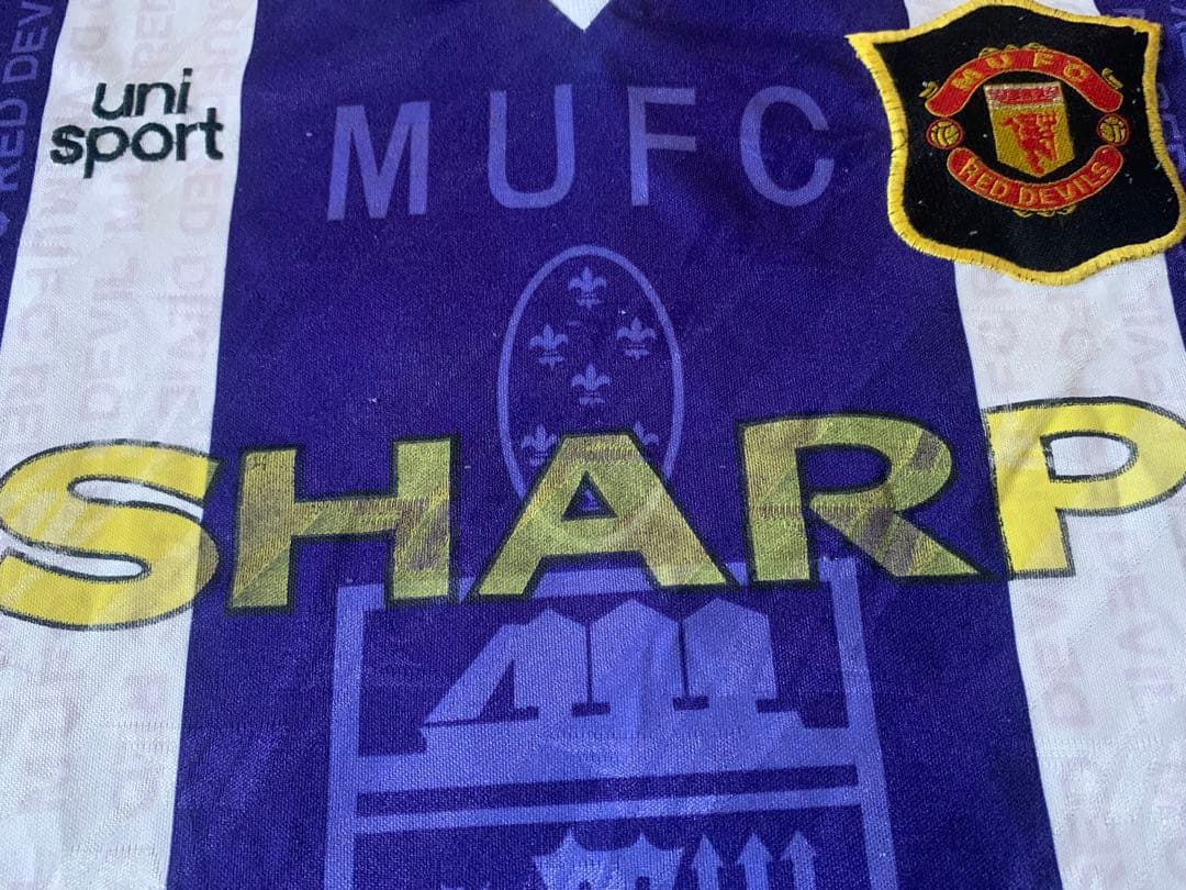 90s L UNISPORT マンチェスター ユナイテッド マンU ベッカム