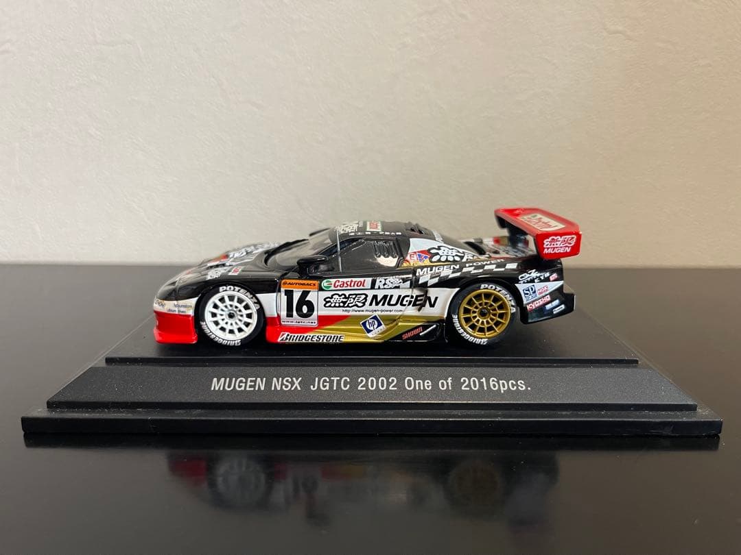 ミニカー EBBRO JGTC 2002 MUGEN NSX 16
