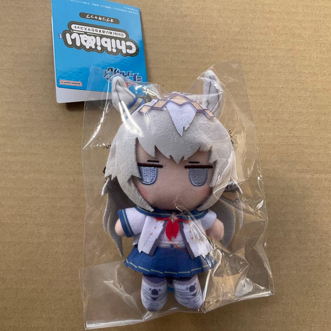 ウマ娘 シンデレラグレイ　Chibiぬいおすわりマスコット オグリキャップ