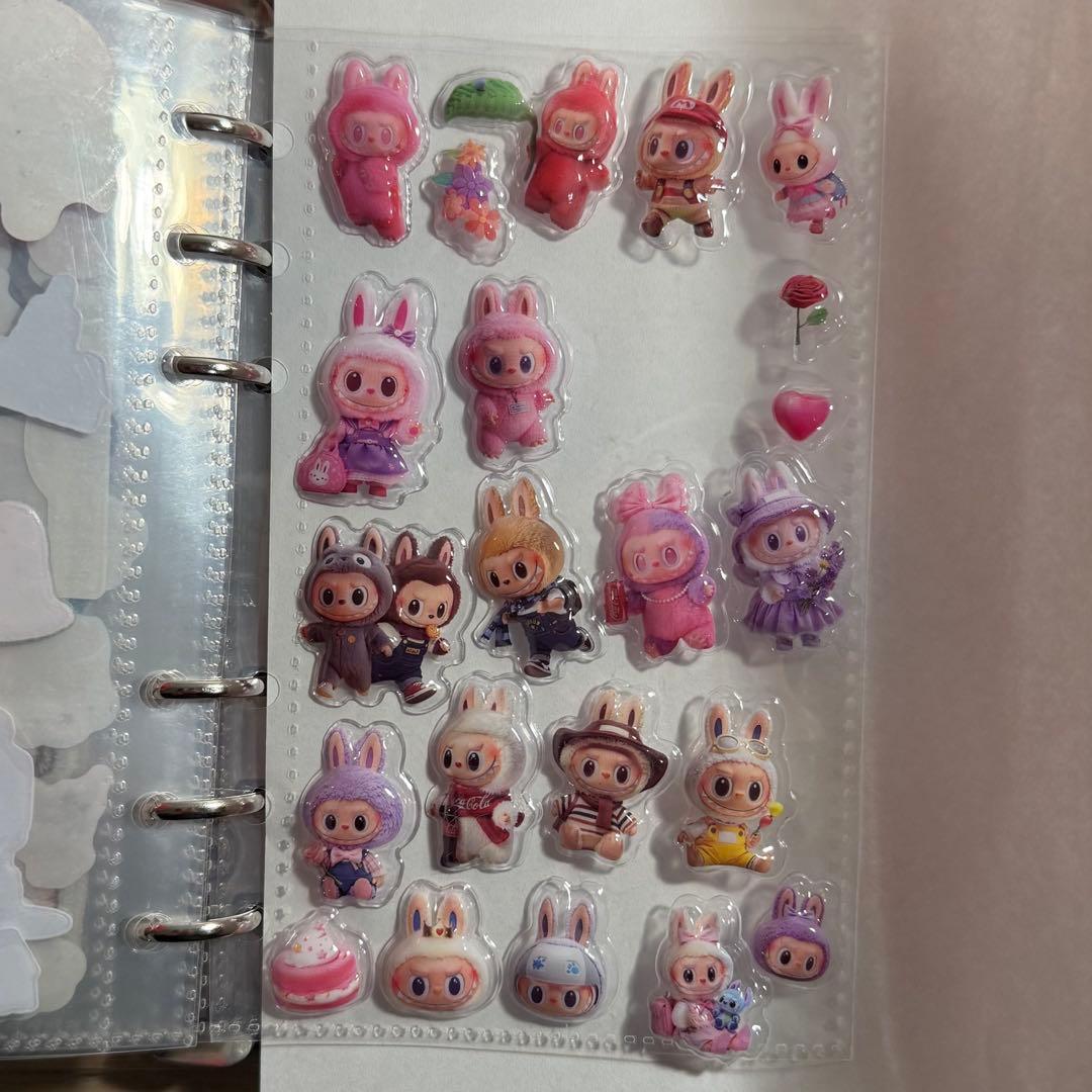 シール帳完成形　未開封シール5点　セット売り