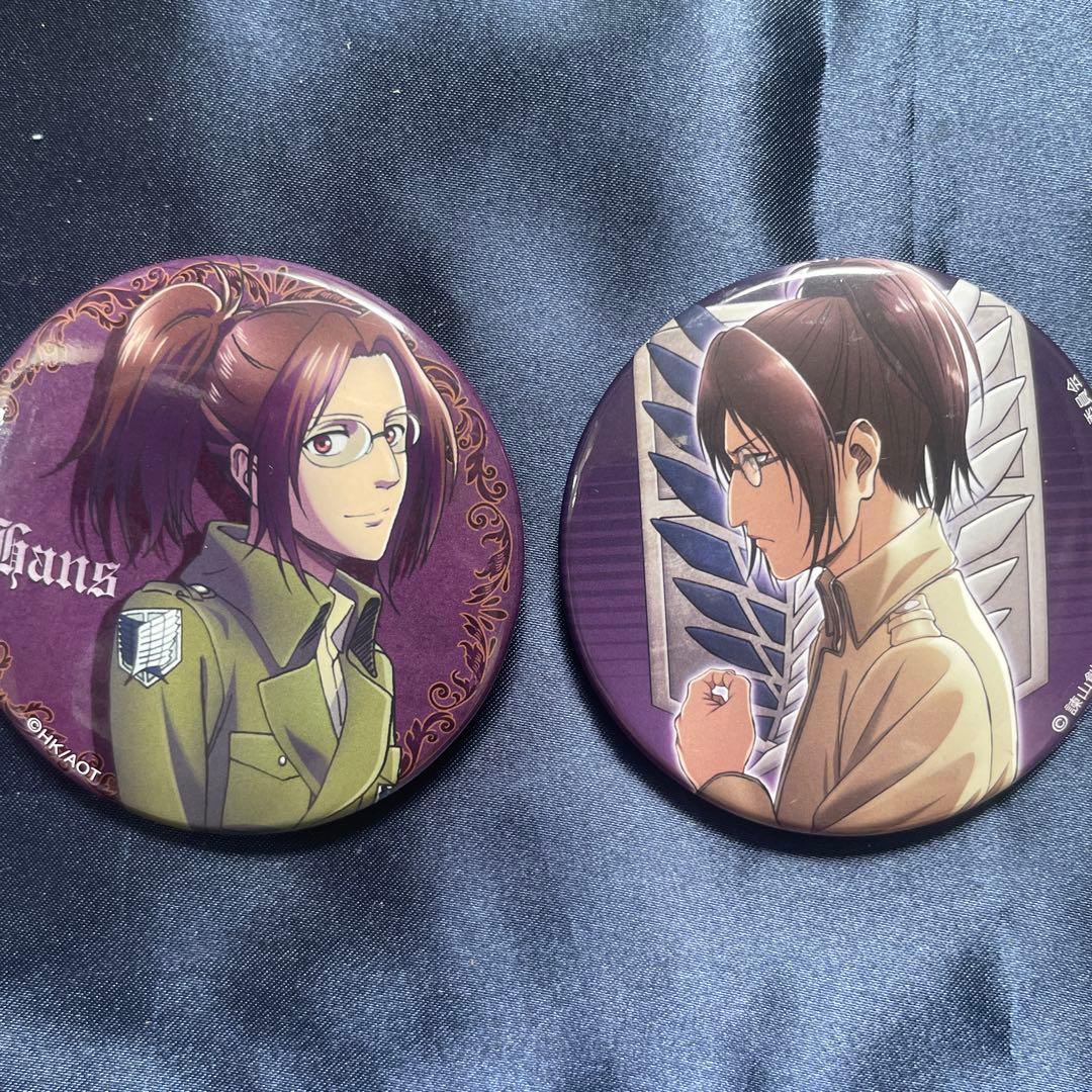 進撃の巨人 ハンジ・ゾエ まとめ売り 缶バッジ アクリルスタンド 41点セット