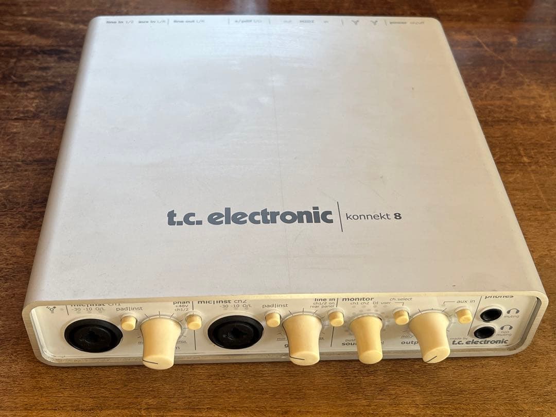 t.c. electronic konnekt 8 オーディオインターフェイス
